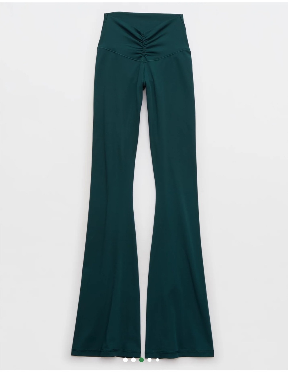 OFFLINE By Aerie Real Me High Waisted Ruched Flare Legging small
